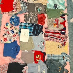32 pieces 12-18 Month Boys summer clothes